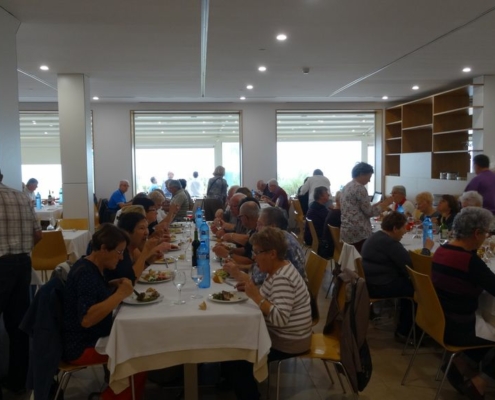 Catalogne du 25 au 29/10/16 : Déjeuner à l'hôtel Miramar de Calafell