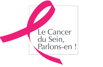 Logo "Le Cancer du sein, Parlons-en!"