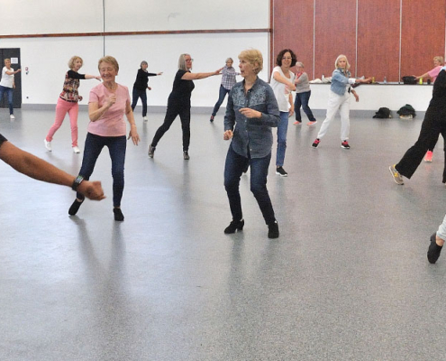Danse latino solo avec Mariana