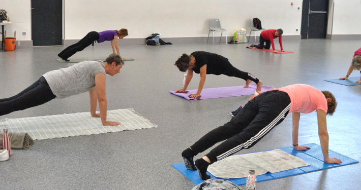 Gym APoR avec Brigitte