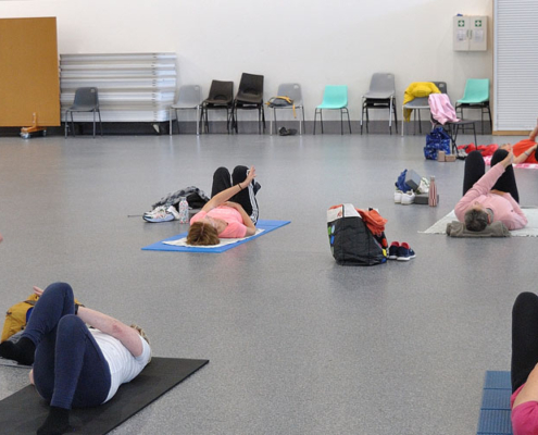 Gym APoR avec Brigitte