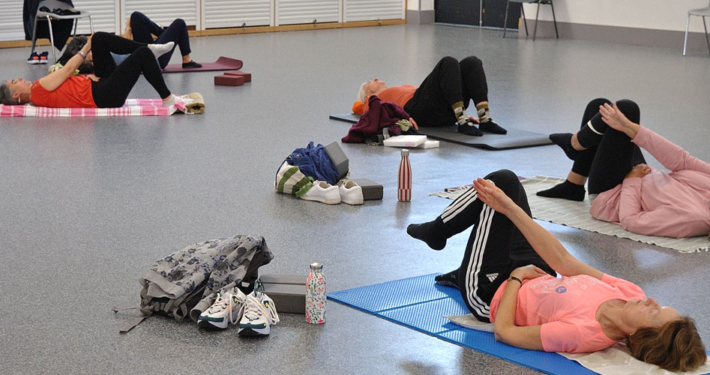 Gym APoR avec Brigitte