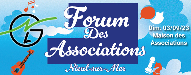 Forum des associations de Nieul-sur-Mer le dimanche 3 septembre 2023