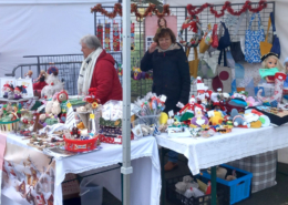 Nieul-Gym-Loisirs : stand Aiguilles Passion au marché de Noël 2024 de Nieul-sur-Mer.