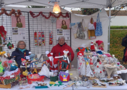 Nieul-Gym-Loisirs : stand Aiguilles Passion au marché de Noël 2024 de Nieul-sur-Mer.