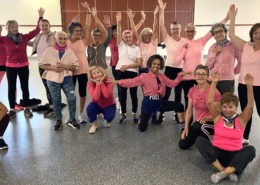 Octobre rose 2025 : groupe Gym Fitness 2 animé par Hourya