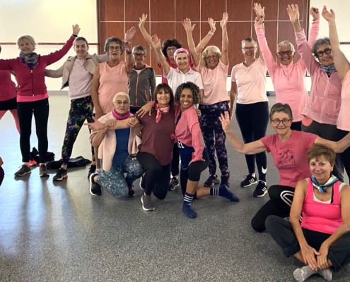 Octobre rose 2025 : groupe Gym Fitness 2 animé par Hourya