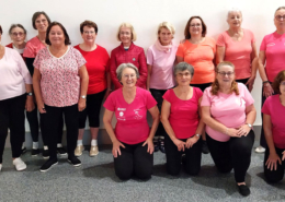Octobre rose 2025 : groupe Gym harmonique animé par Nelly