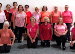 Octobre rose 2025 : groupe Gym harmonique animé par Nelly