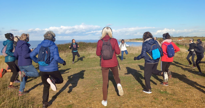 Marche japonaise en musique avec Brigitte