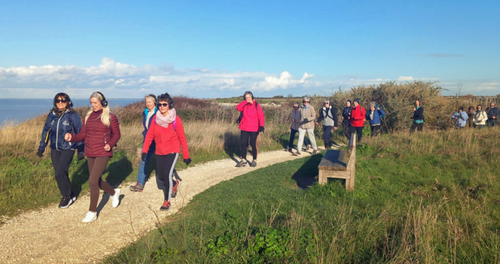 Marche japonaise en musique avec Brigitte