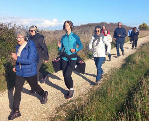 Marche japonaise en musique avec Brigitte