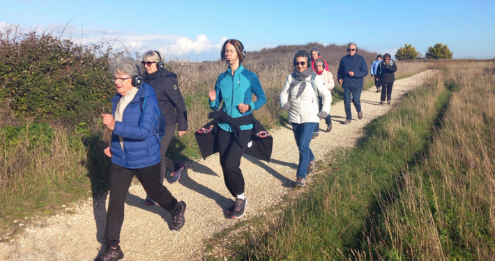 Marche japonaise en musique avec Brigitte