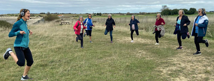 Marche japonaise en musique avec Brigitte