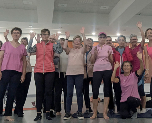 Octobre rose 2026 : groupe Gym APoR animé par Brigitte Octobre rose 2026 : groupe Gym APoR animé par Brigitte